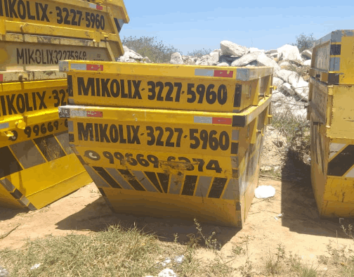 Caçambas para Coleta de Resíduos e Entulhos